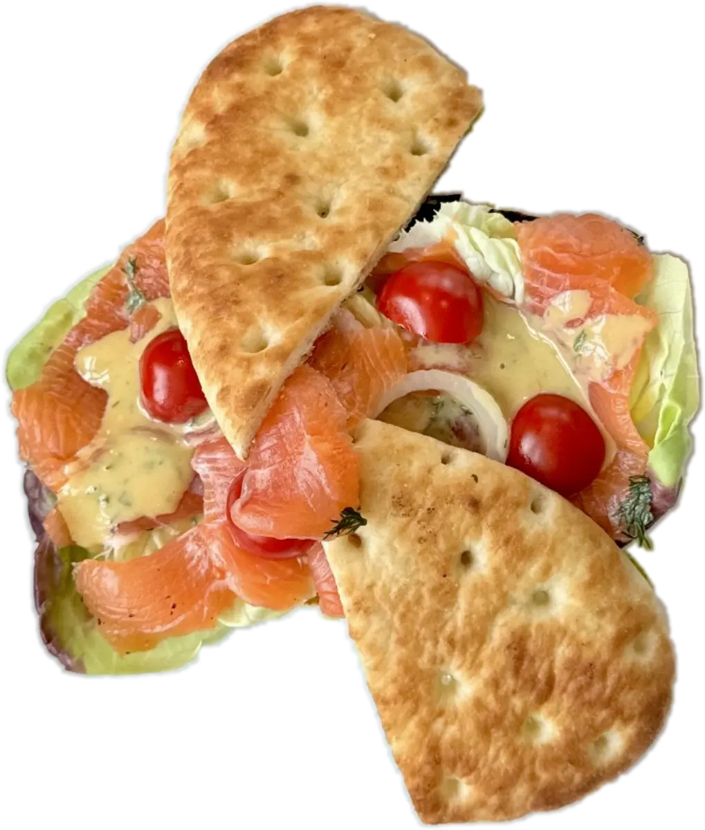 Broetli mit Lachs
